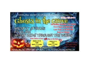 Ghosts in the Grove – October 15, 2022